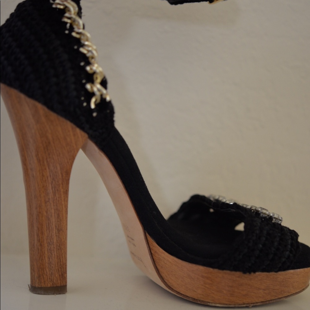 Dolce&Gabbana Swarovski crystal platform heels - Picture 8 of 8